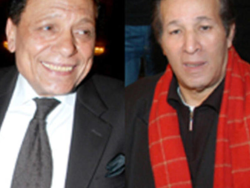 Adel Imam and Saeed Saleh