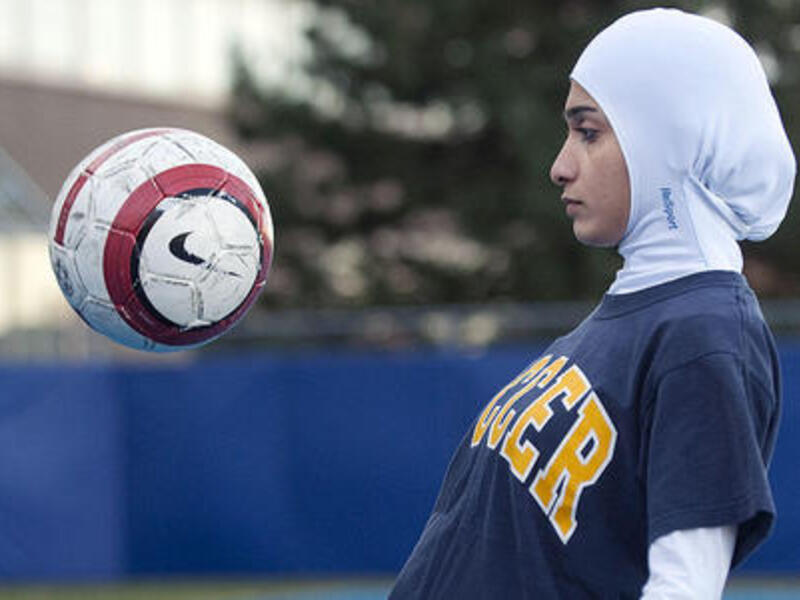 FIFA, the international football association, lifted its ban on hijab in 2014 (AFP/File)