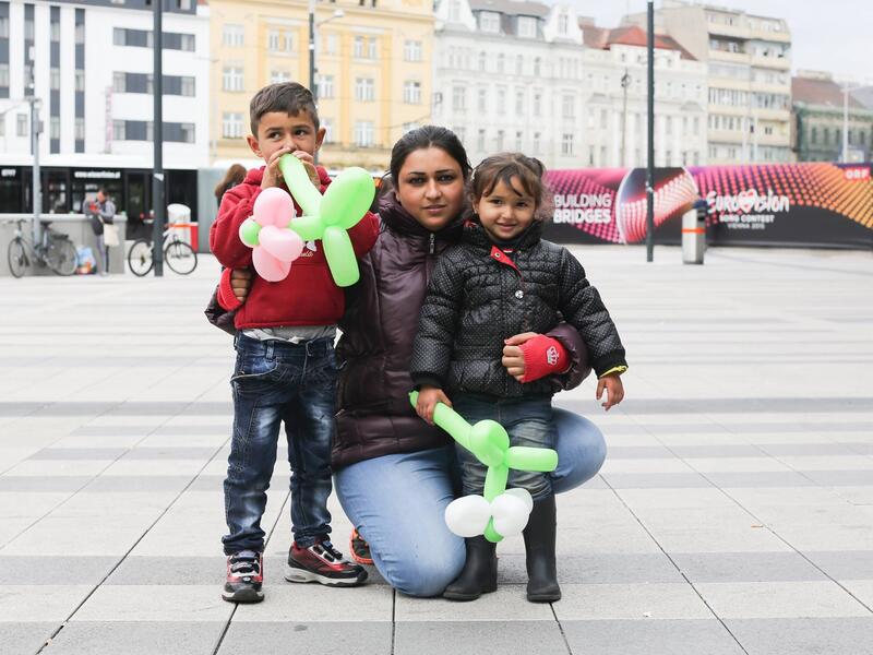 “My father’s body was lying on the ground with his head split open. Part of his brain was on the street. I was young and naïve. I remember thinking: ‘It will be OK. He just needs an operation.’” (Vienna, Austria)