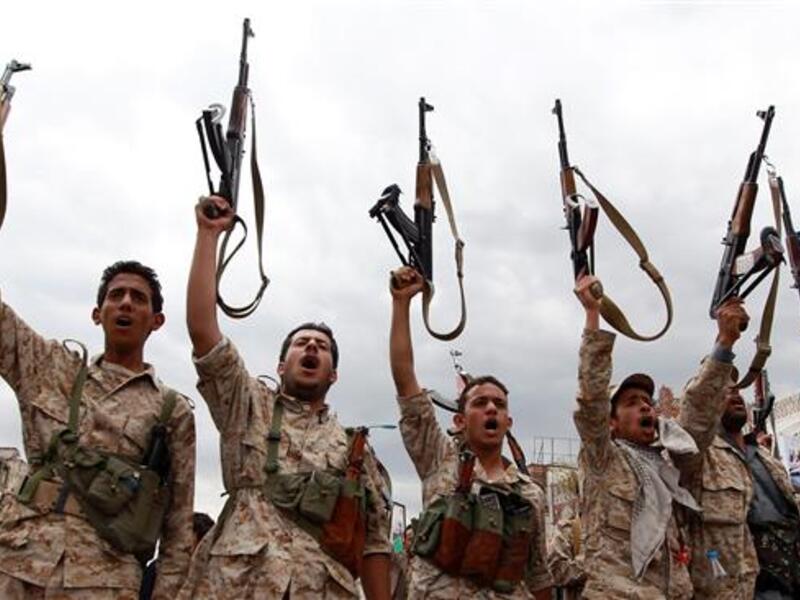 Houthi fighters. (AFP/File)