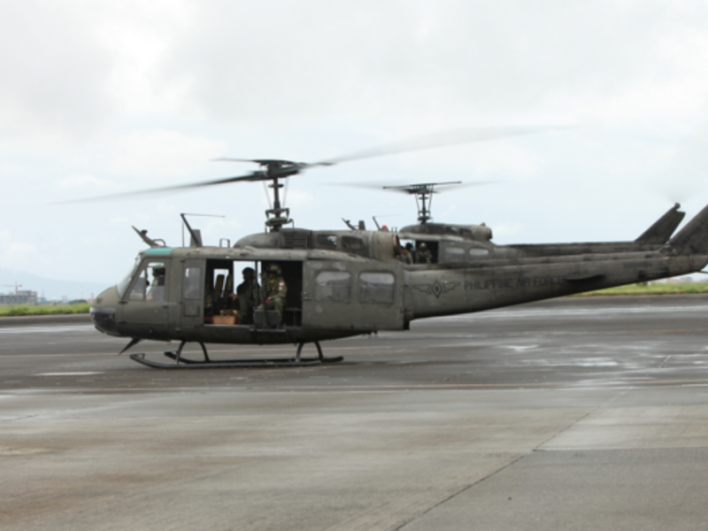 A representational image of a Huey II helicopter. (AFP/File)