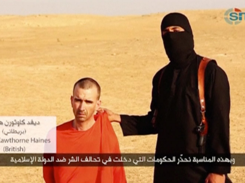 Mohammad Emwazi, aka Jihadi John, a member of the notorious Daesh group the "Beatles," who beheaded over two dozen hostages since 2014. (SITE Intelligence Group) 