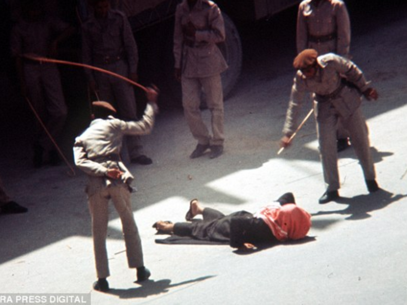 saudi arabia whipping