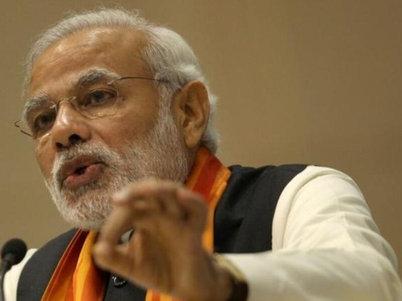 Indian Prime Minister Narendra Modi made a historic visit to the UAE on Sunday. (AFP/File)