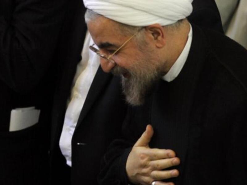 Iranian President Hasan Rouhai (AFP/ATTA KENARE)