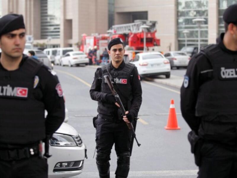Turkish police are seen in Istanbul. (AFP/File)
