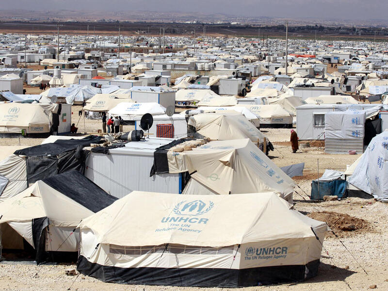 Zaatari refugee camp is the largest of its kind in Jordan. (AFP/File)