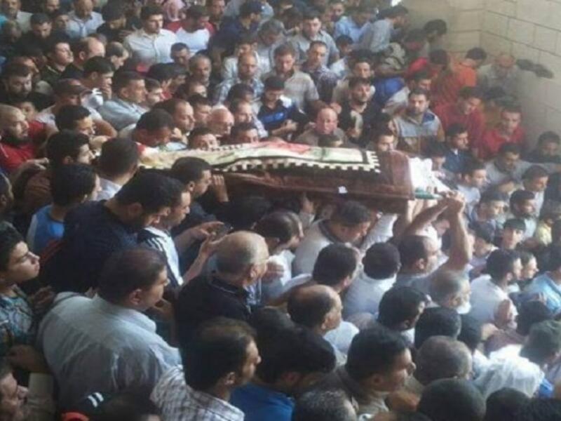 توفي عبد المنعم الحوراني بعد صلاة الجمعة في محافظة الرمثا الأردنية، والذي قتل إثر سقوط قذيفة على سوق المدينة من الجانب السوري، أسفر عن مقتله وإصابة 4 آخرين.