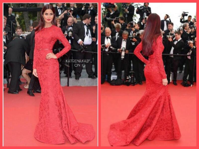 Katrina Kaif Elie Saab Cannes
