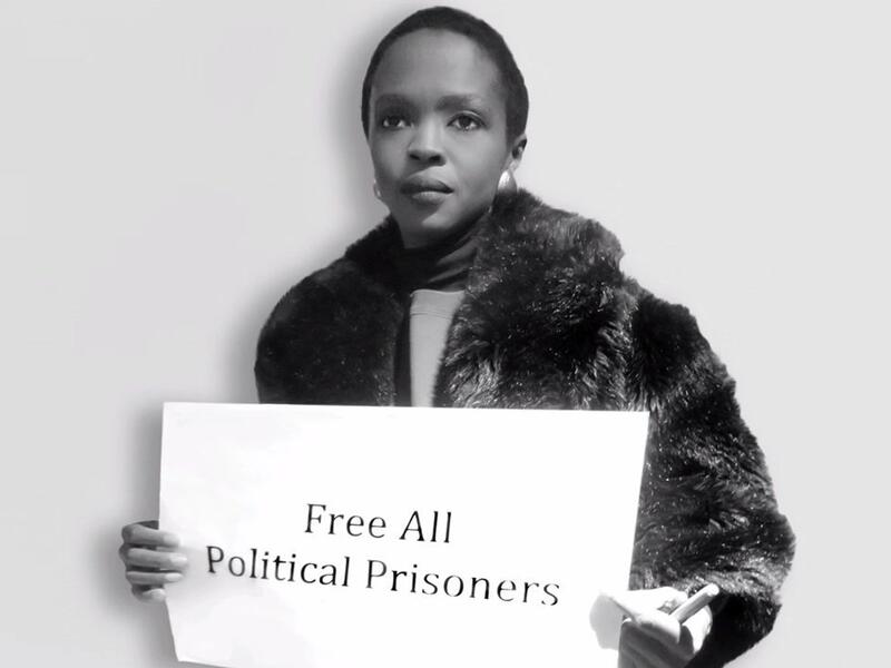 Lauryn Hill stood in solidarity with Palestinians in new powerful video. (Blackpalestiniansolidarity.com)