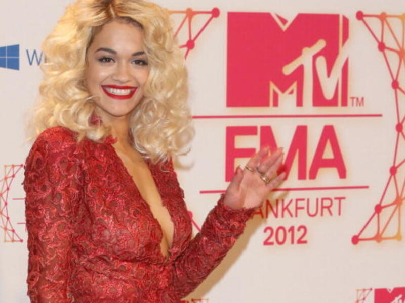 Rita Ora in Frankfurt for the MTV EMAs.