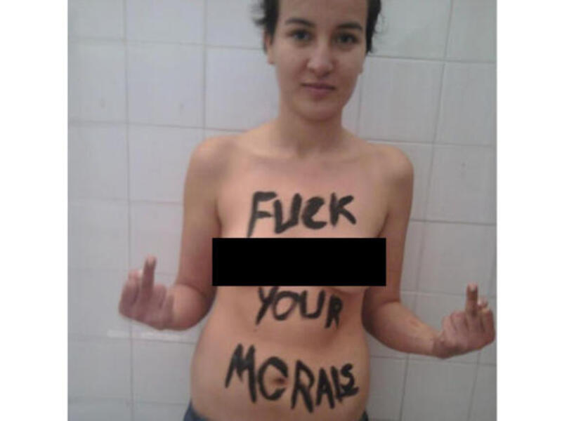 More than words. FEMEN activist Amina Tyler is not yet done with Tunisia.