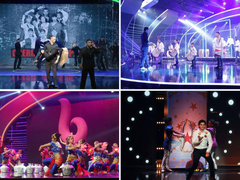 Some of the acts performing on last night's episode of Arabs Got Talent. (Image: Facebook)