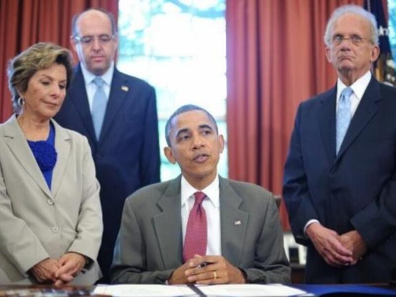 Obama signing the Enhanced Security Cooperation Act with Israel two days ago