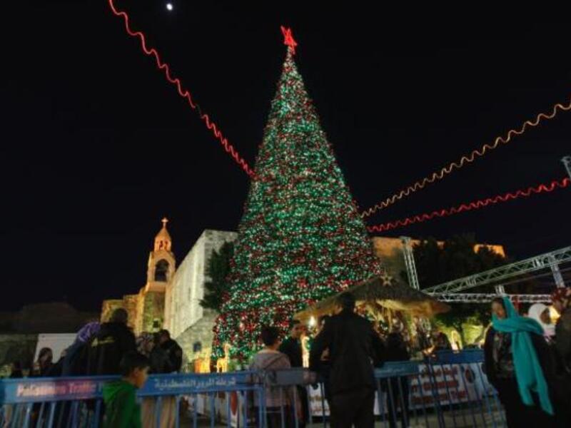 Christmas day in Bethlehem