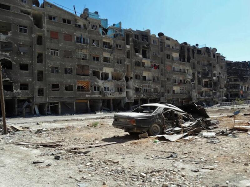 The outskirts of Damascus have been hammered with violence since the beginning of the Syrian civil war. (AFP/FIle) 