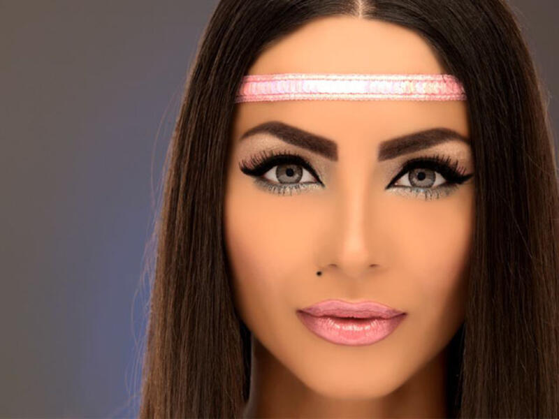 Dolly Shahine takes over where Qamar left off on "The Trial" set. (Image: Facebook)