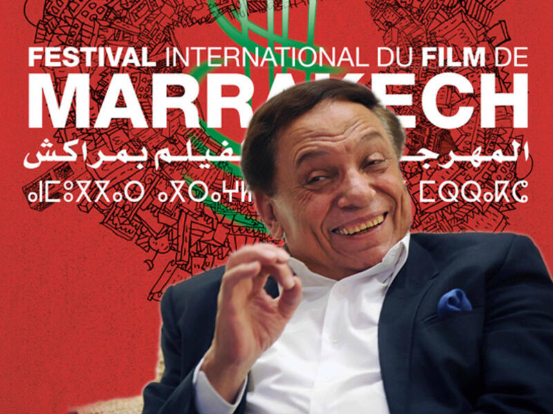 The hilarious Adel Imam will be recognized for his contributions to film in November. (Image: Albawaba edit)
