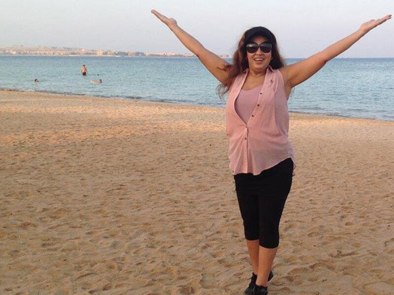 Fifi Abdo is out to prove she's doing great with Somaya Al Khashab. (Image: Facebook)