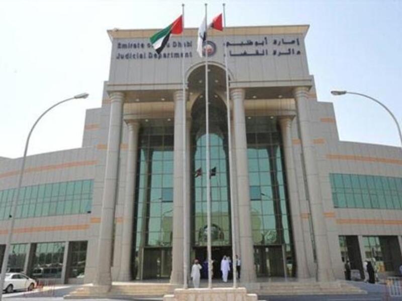 The Abu Dhabi judicial department.