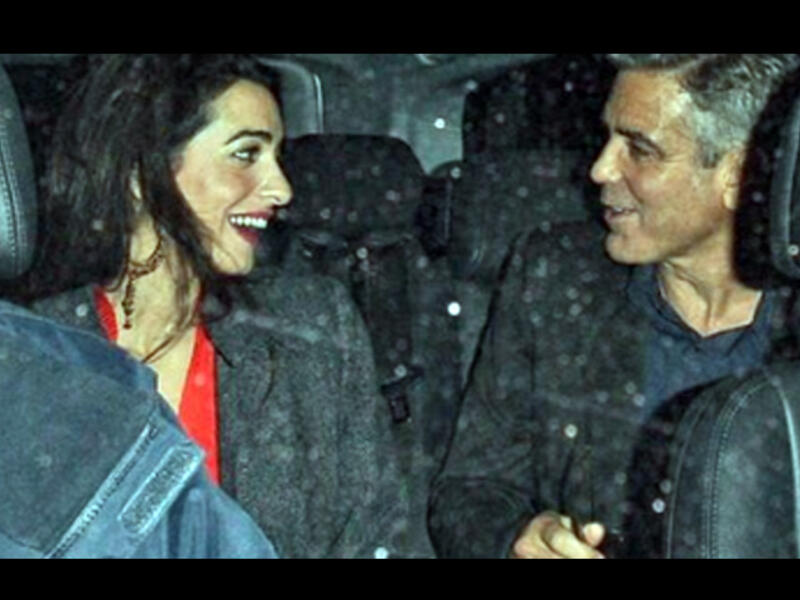 George Clooney denied being romantically-involved with Lebanese barrister Amal Alamuddin. (Image: Alarabiya)