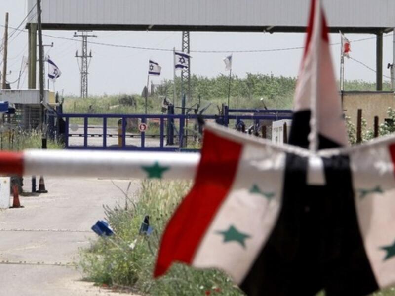 The Golan Heights border crossing. (Al Bawaba file photo)