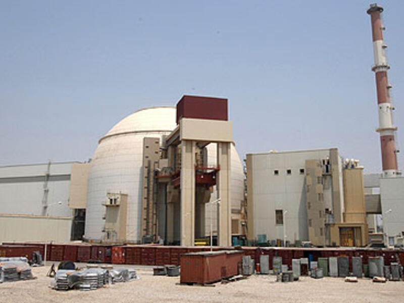 Tehran took over the Bushehr nuclear facility last month. The power plant produces 1,000 megawatts of electricity from its nuclear reactor (Courtesy of Abedin Taherkenareh/EPA)