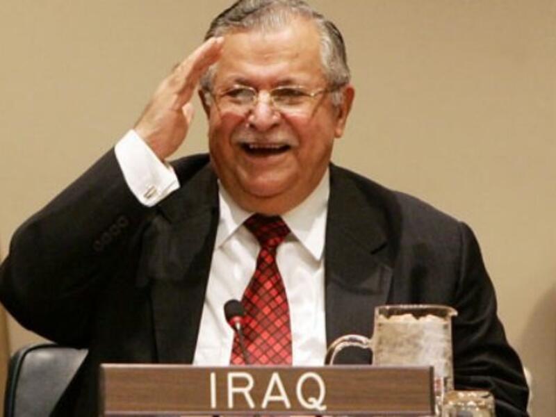 Iraqi president, Jalal Talabani