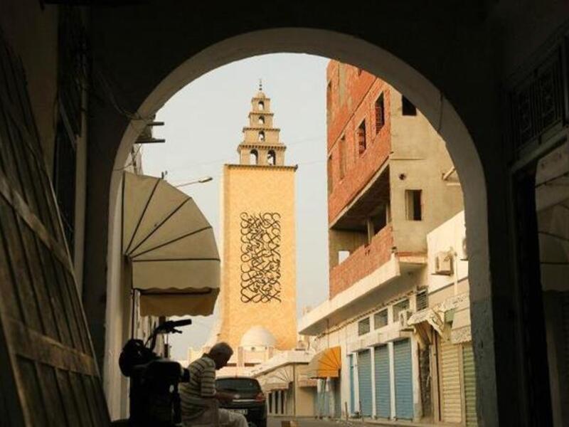 El-Seed says his minaret project makes art visible as an actor in the process of Tunisia's cultural and political change
