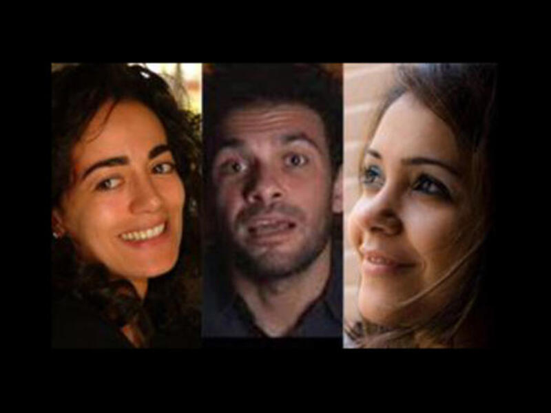 Karima Mansour, Tamer Said and Fairouz Karawya.