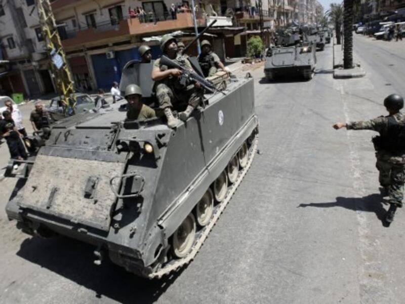 Italy had to deny that the U.S. had vetoed weapons bound for the Lebanese Army. (AFP/File)