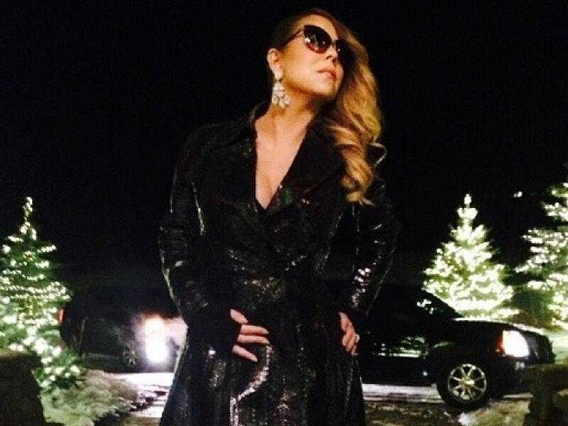 Living the glam life, Mariah Carey is seriously rollin' in the dough now! (Image: Facebook)