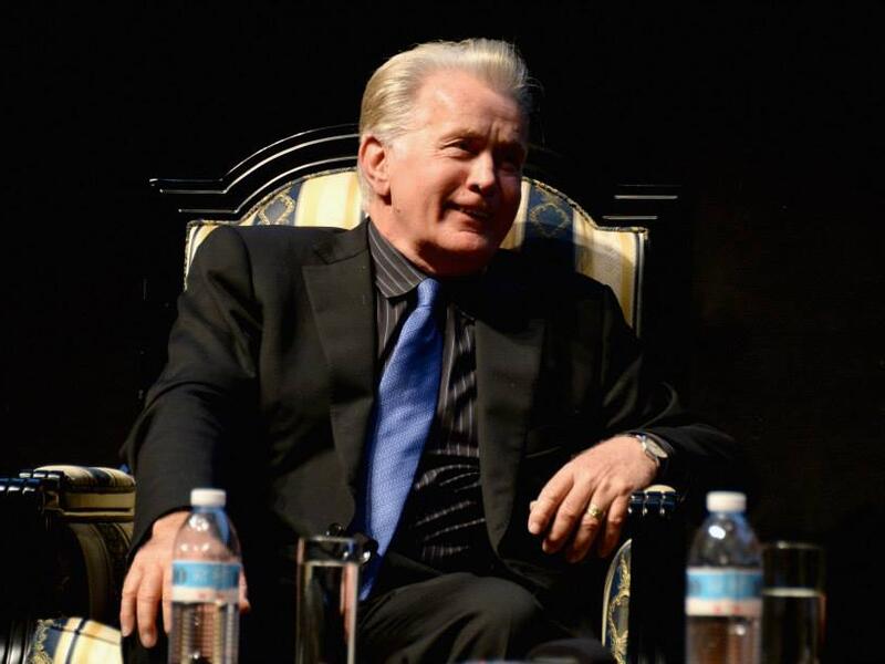 Martin Sheen In Conversation on December 8, 2013 in Dubai, United Arab Emirates. (Photo by Andrew H. Walker/Getty Images for DIFF)