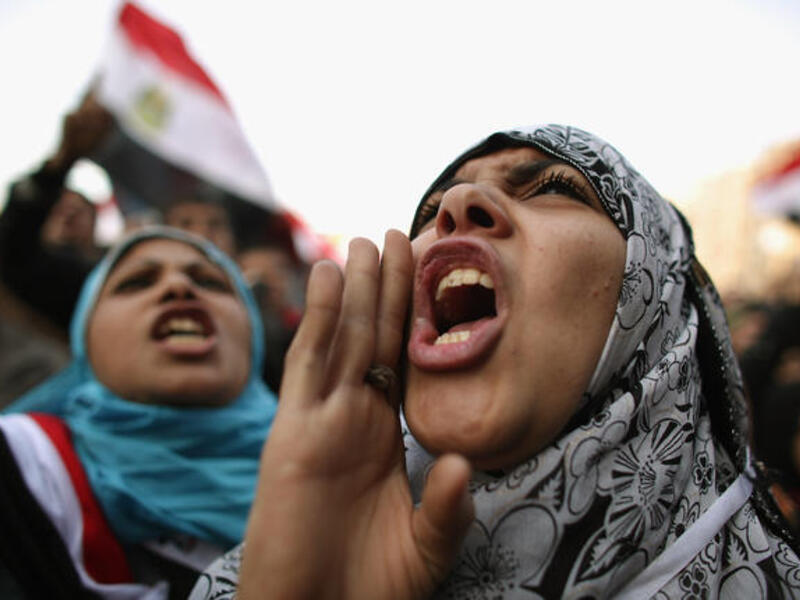 Women have long been active within Egypt's Muslim Brotherhood but this hasn't translated into leadership roles within the group, which remains hierarchical and male-dominated. (AFP/File)