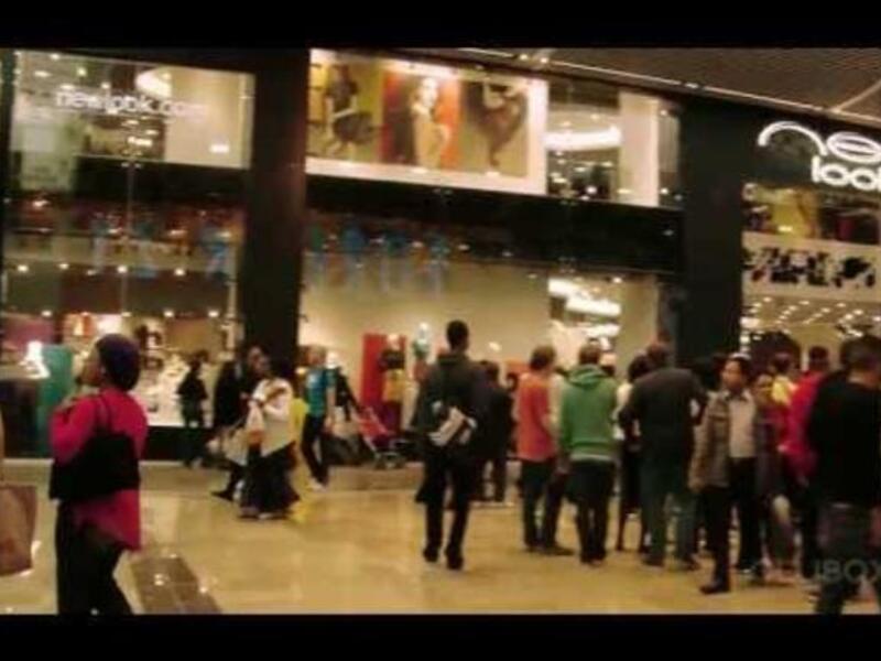London 2012 receives the world into Westfield Shopping Centre, Stratford