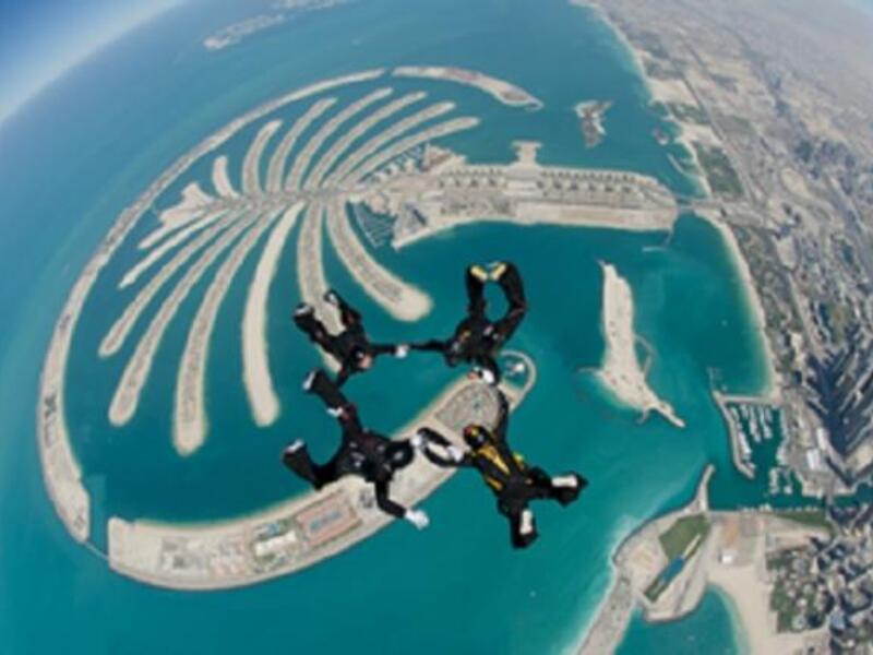 See the world’s best skydiving fanatics as they hope to land top spot at the World Parachute Championships in Dubai (Photo Courtesy: World Parachute Championships in Dubai 2012 )