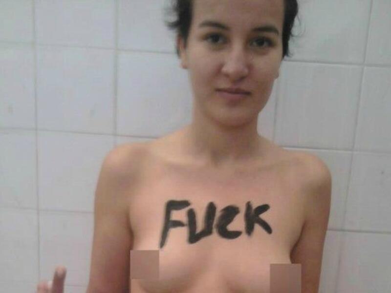 The pictures that Amina posted on Facebook that gained her both popularity and threats. (Albawaba/File)