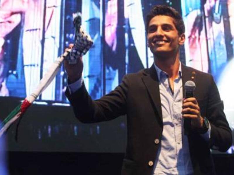 Mohammad Assaf serenades Dubai. (Image: Gulf News)