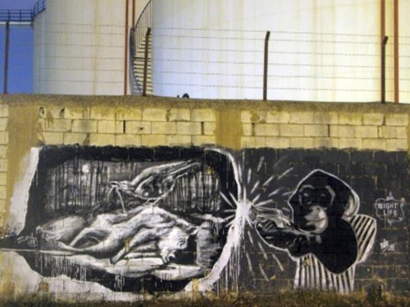 Street art in Beirut - Images source: All City app
