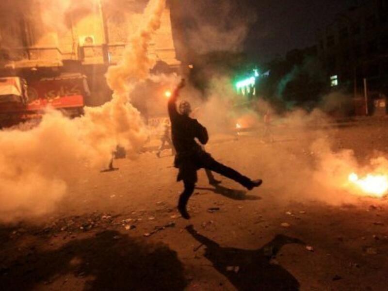 Clashes erupted in Cairo on the anniversary of the April 6 general strike (File Photo)