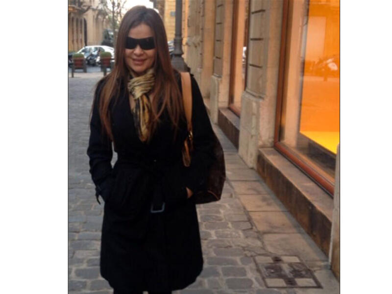 No need for a walker anymore! Carole Samaha is back on her feet again. (Image: Twitter)