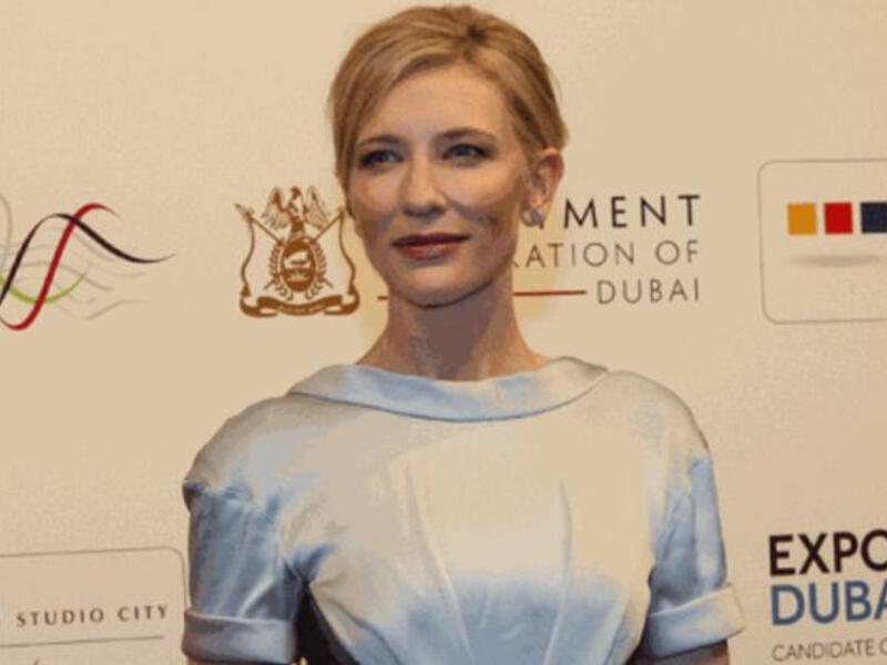 Cate Blanchett arrives for the screening of Life of Pi on Sunday (Photo: Virendra Saklani / Gulf News)