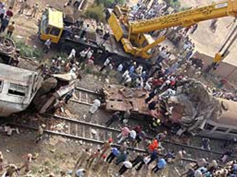 Egypt is notorious for its poorly-kept railway system that has resulted in a growing number of fatal accidents (Reuters)