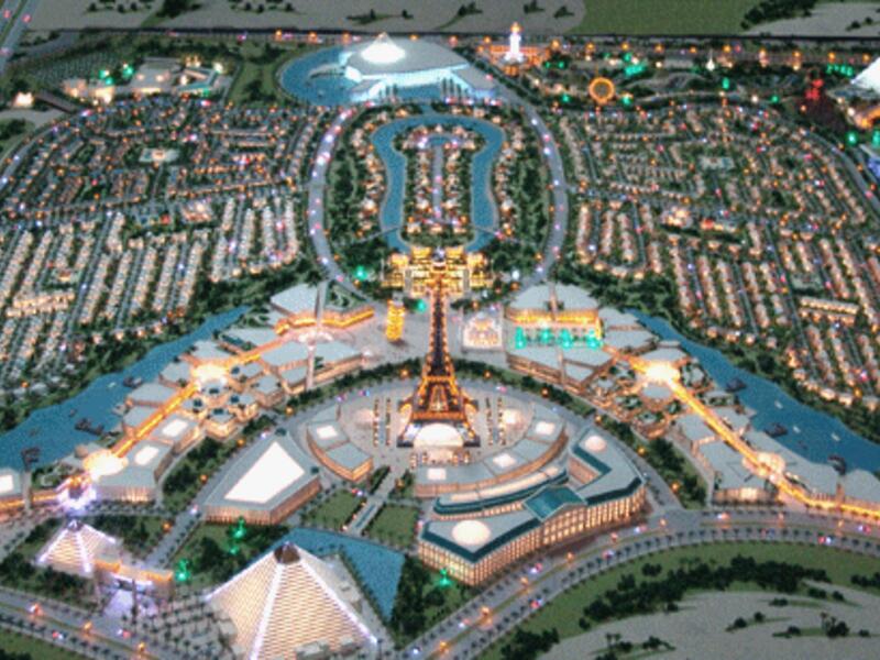 The Falconcity supremo behind the Seven Wonders of the World megaproject in Dubai says it will become a reality “within seven to 10 years” - despite nothing being built since it was unveiled in 2005. (Photo: Dire Mirth)