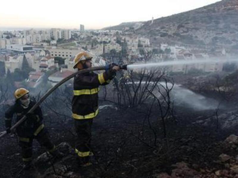 Fire in Israel