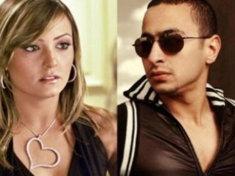 Egyptian singer Hamada Hilal and actress Bushra.