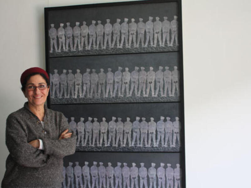 Visual artist Huda Lufti was one of the workshop leaders (Photo: Art Stormer)