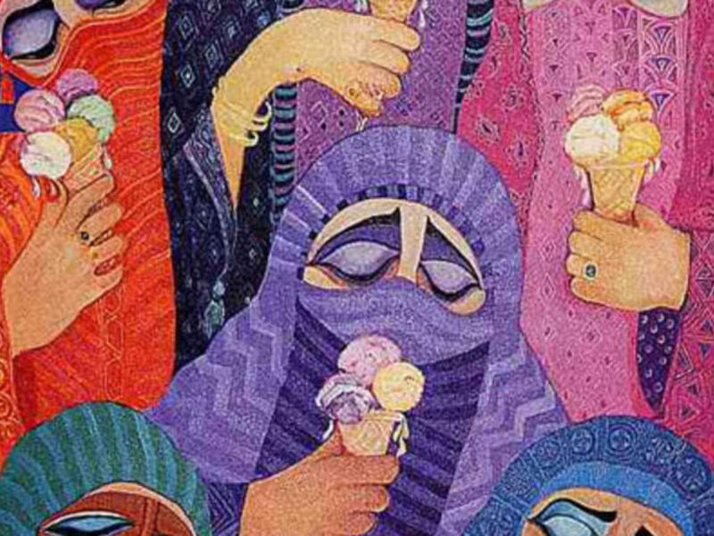 Artist Laila al-Shawa uses her art to express her Palestinian identity and re-connect with her birthplace