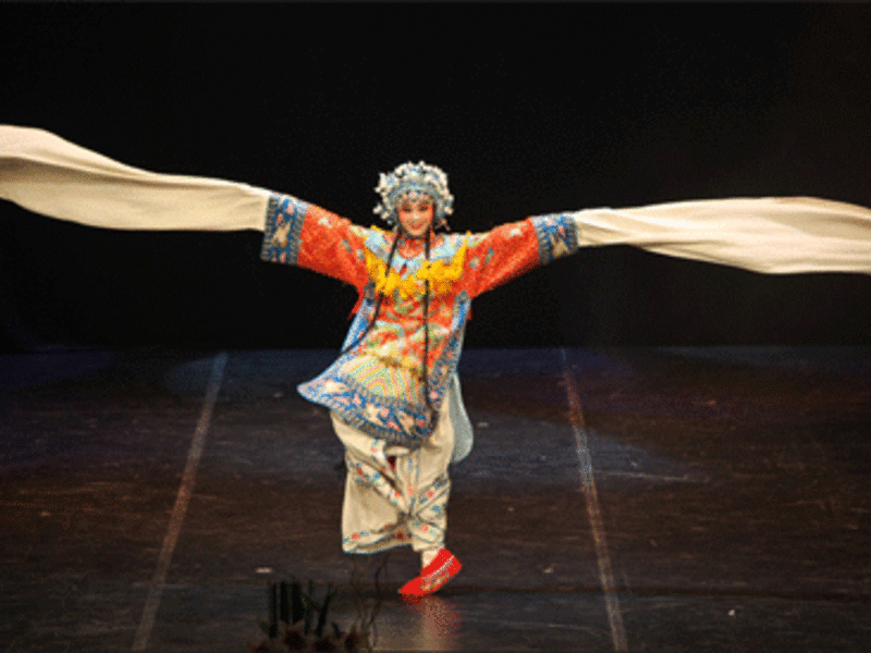 the Main Hall of the Cairo Opera House hosted artists from China. celebrating the Chinese New Year and Spring Festival. (Photo by Sherif Sonbol)