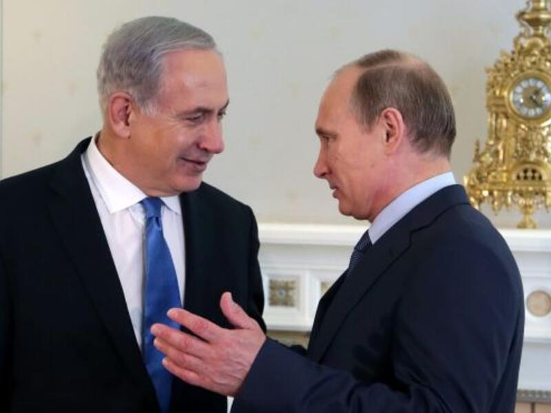 Netanyahu will meet with the Kremlin to discuss Iran, but Russian President Putin has already expressed hope that a deal between Tehran and world powers can be reached in this renewed round of talks in Geneva (Courtesy of Haaretz)